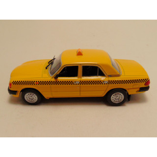 GAZ 3110 Volga Taxi USSR 1:43 Deagostini geel