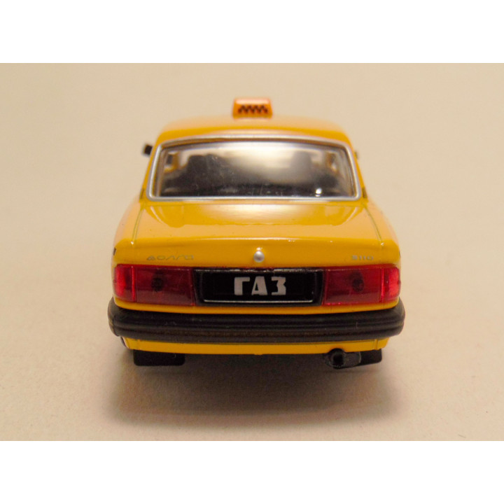 GAZ 3110 Volga Taxi USSR 1:43 Deagostini geel