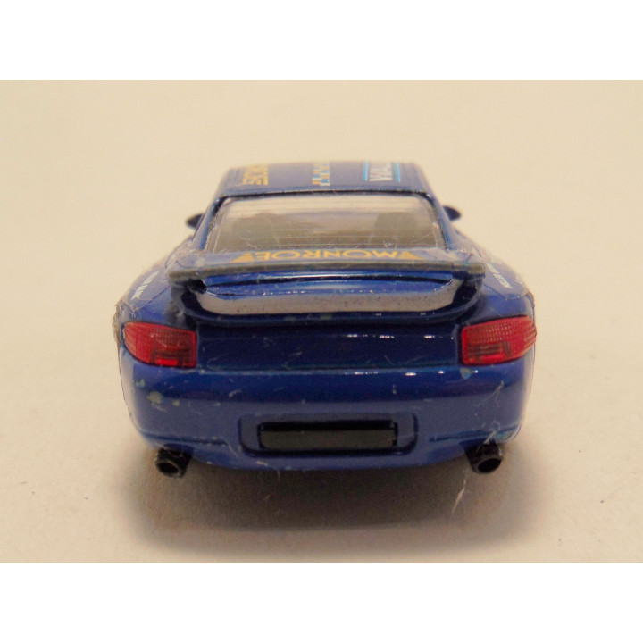 Porsche 911 Carrera Rally Walker Monroe Bburago 1:43 blauw