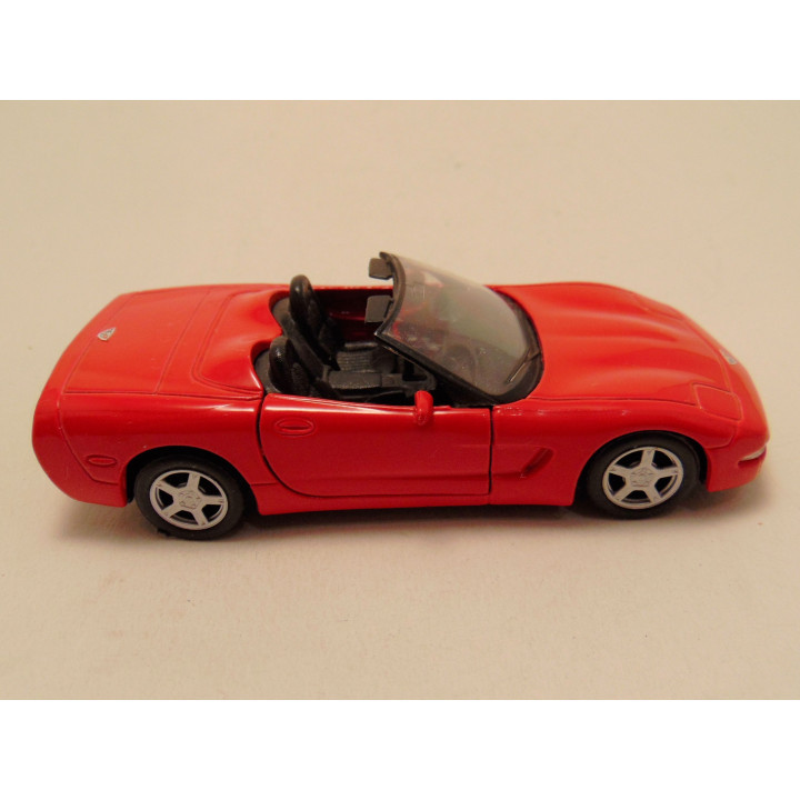 Chevrolet Corvette C5 cabrio 1998 1:38 Edocar rood