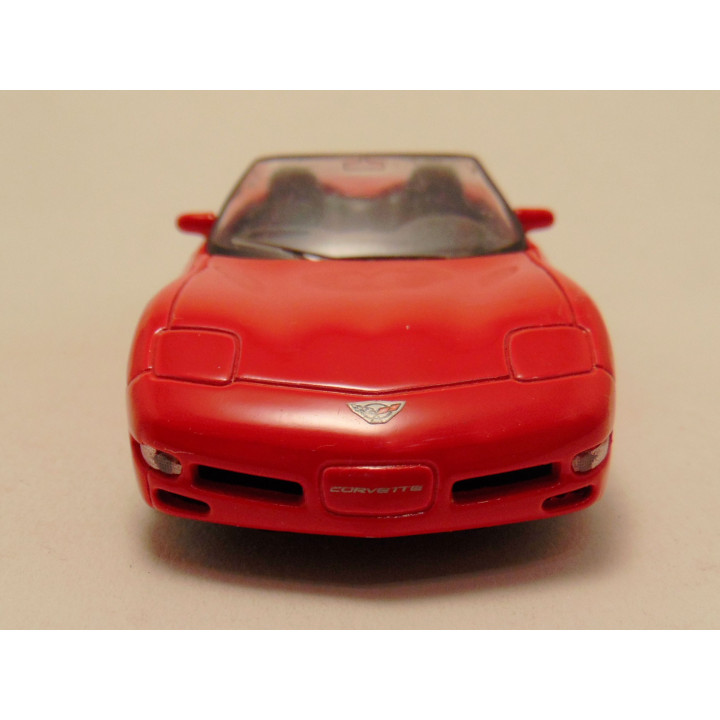 Chevrolet Corvette C5 cabrio 1998 1:38 Edocar rood