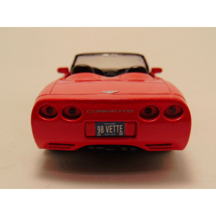 Chevrolet Corvette C5 cabrio 1998 1:38 Edocar rood