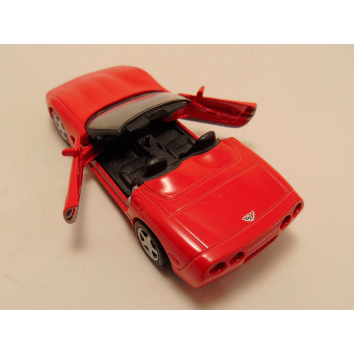 Chevrolet Corvette C5 cabrio 1998 1:38 Edocar rood