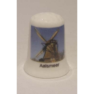 Molen in de plaats en gemeente Aalsmeer vingerhoedje
