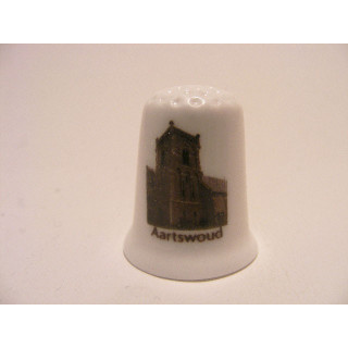 Kerk in Aartswoud in gemeente Opmeer Friesland vingerhoedje Kerk in Aartswoud in gemeente Opmeer Friesland vingerhoedje