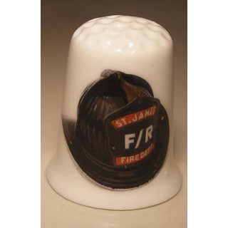 Brandweerhelm St. James F/R Noord-Carolina vingerhoedje