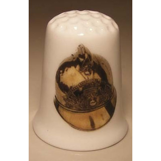 Frankrijks Brandweerhelm 1880-1890 vingerhoedje