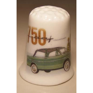 DAF 750 reclame op een vingerhoedje DAF 750 reclame op een vingerhoedje