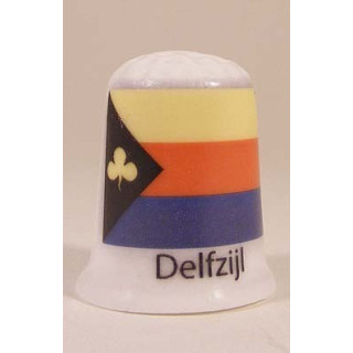 Delfzijl Nederlandse vlag vingerhoedje (1)