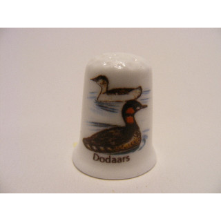 Dodaars watervogel vingerhoedje