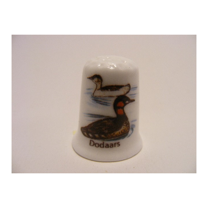 Dodaars watervogel vingerhoedje