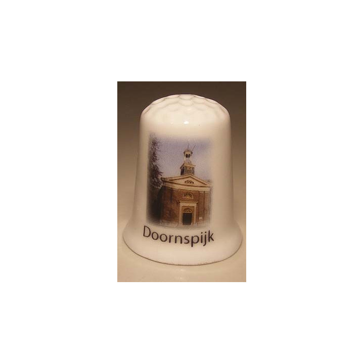 Hervormde Kerk in Doornspijk in gemeente Elburg vingerhoedje