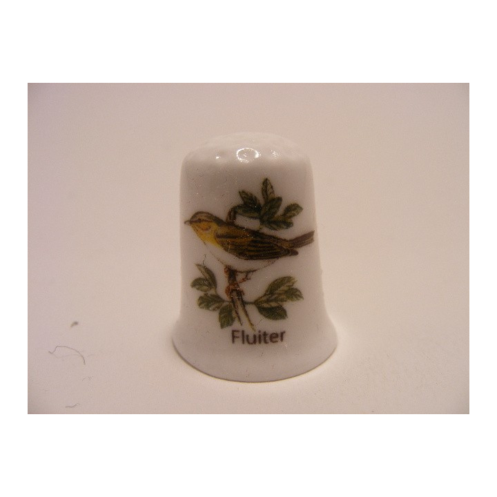 Fluiter zangvogel vingerhoedje