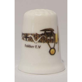 Fokker EV D.VIII jachtvliegtuig vingerhoedje