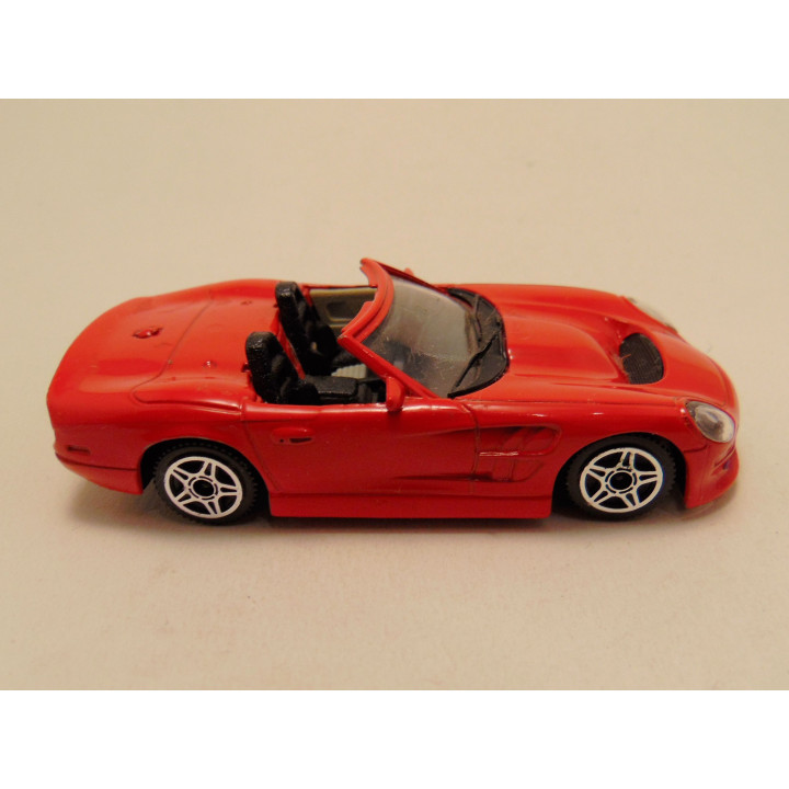 Shelby Series 1 roadster 1999 1:43 Bburago rood