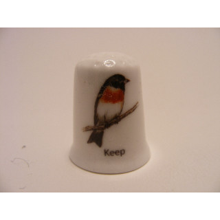 Keep zangvogel vingerhoedje