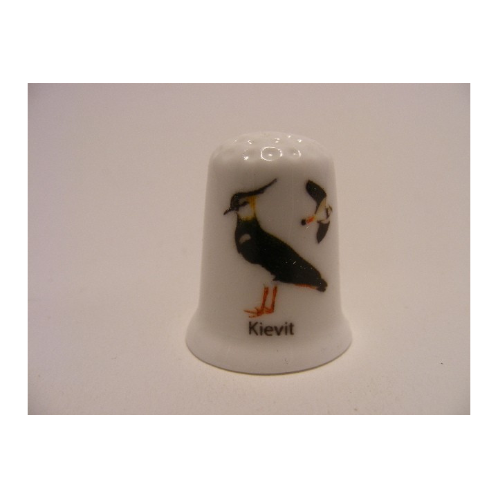 Kievit weidevogel vingerhoedje