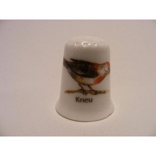 Kneu zangvogel vingerhoedje