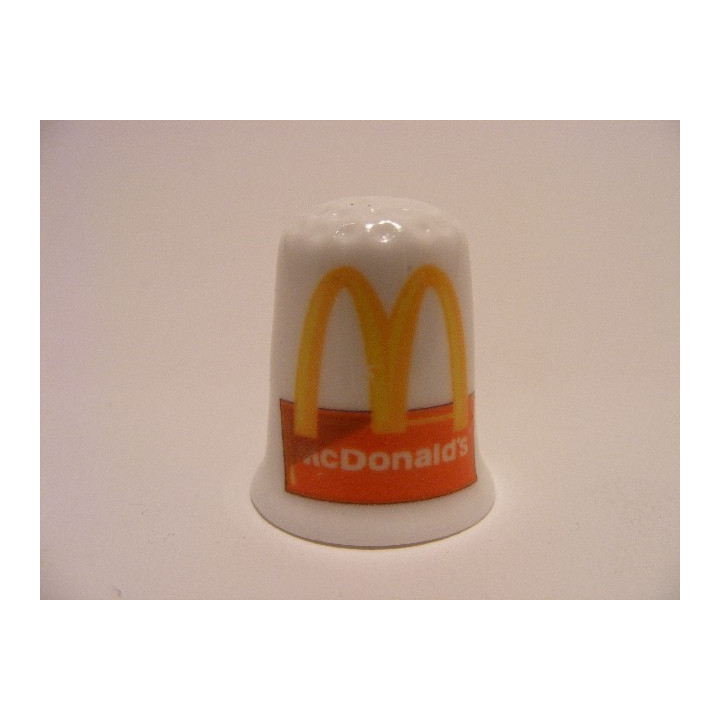 McDonalds Corporation logo vingerhoedje