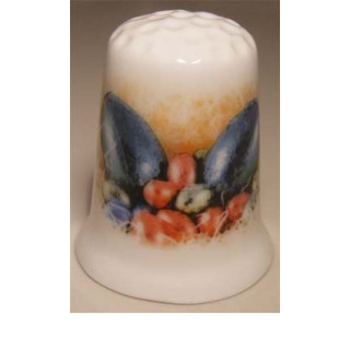 Paaseieren afbeelding op een porselein vingerhoedje