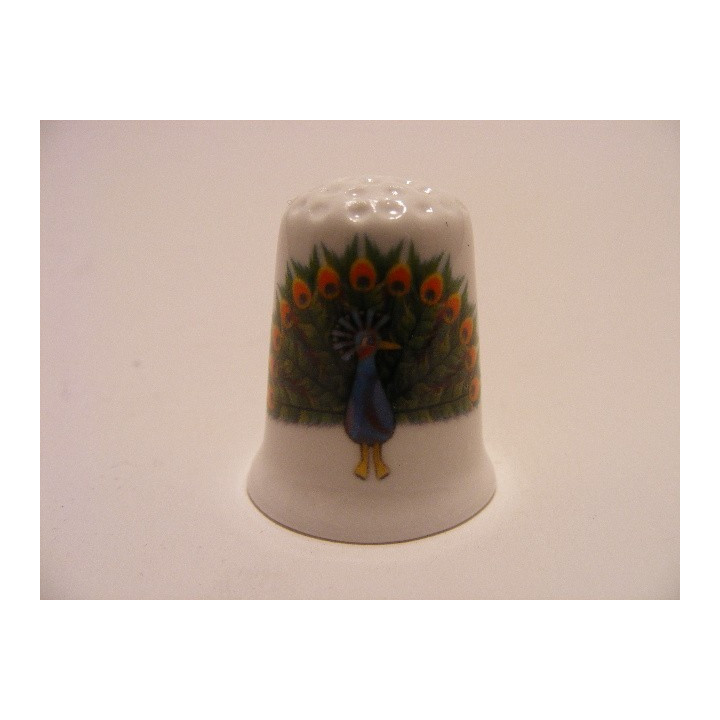 Pauw vogel vingerhoedje