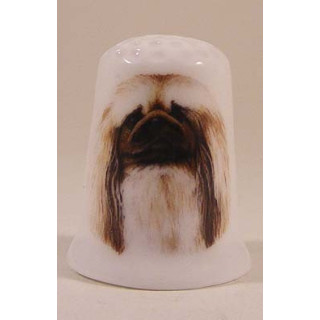 Lhasa Apso hond vingerhoedje