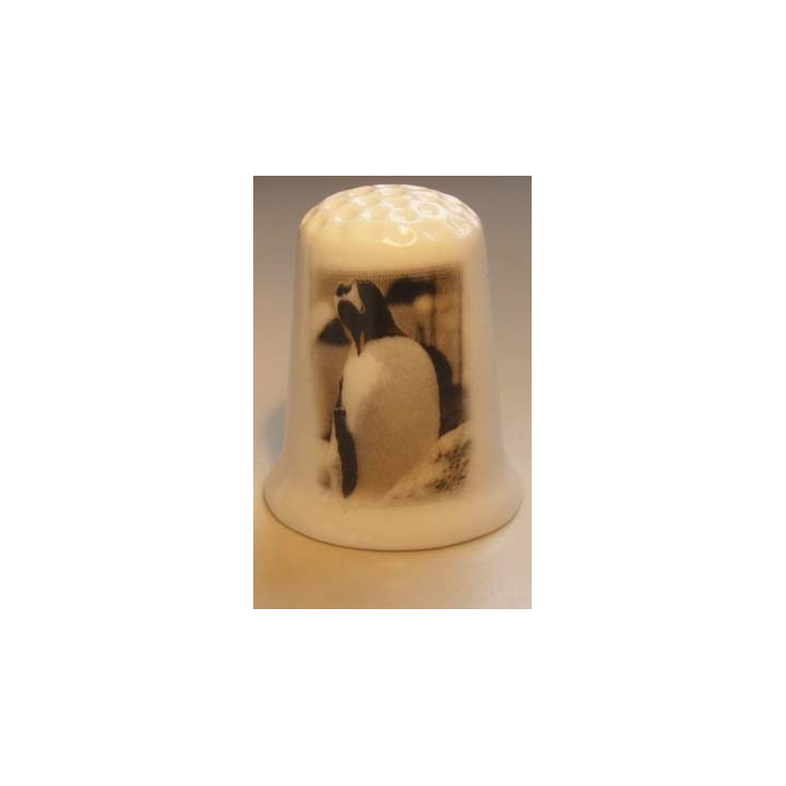 Pinguin afbeelding vingerhoedje