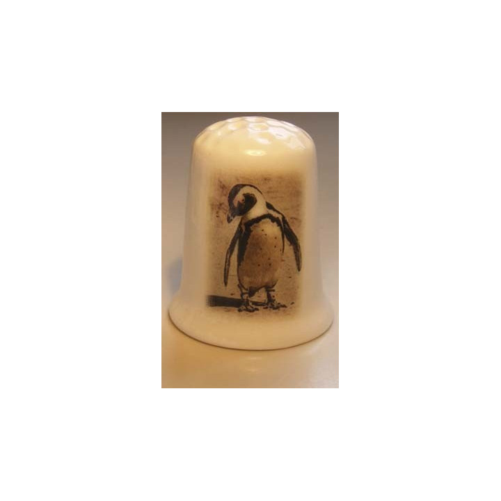 Pinguin aan de wandel vingerhoedje