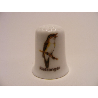 Rietzanger zangvogel vingerhoedje