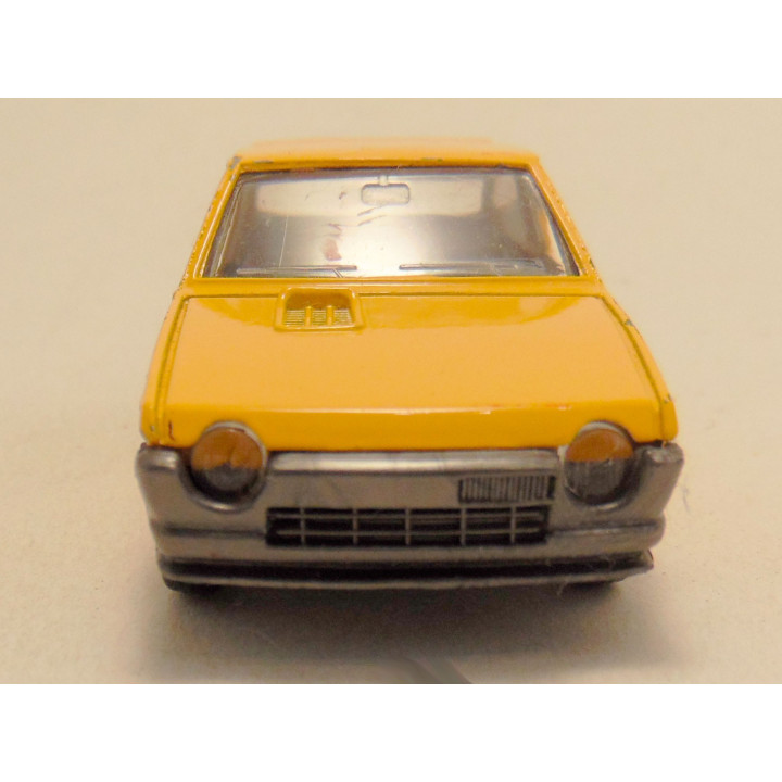 Fiat Ritmo 65 1:43 Mebetoys Mattel geel