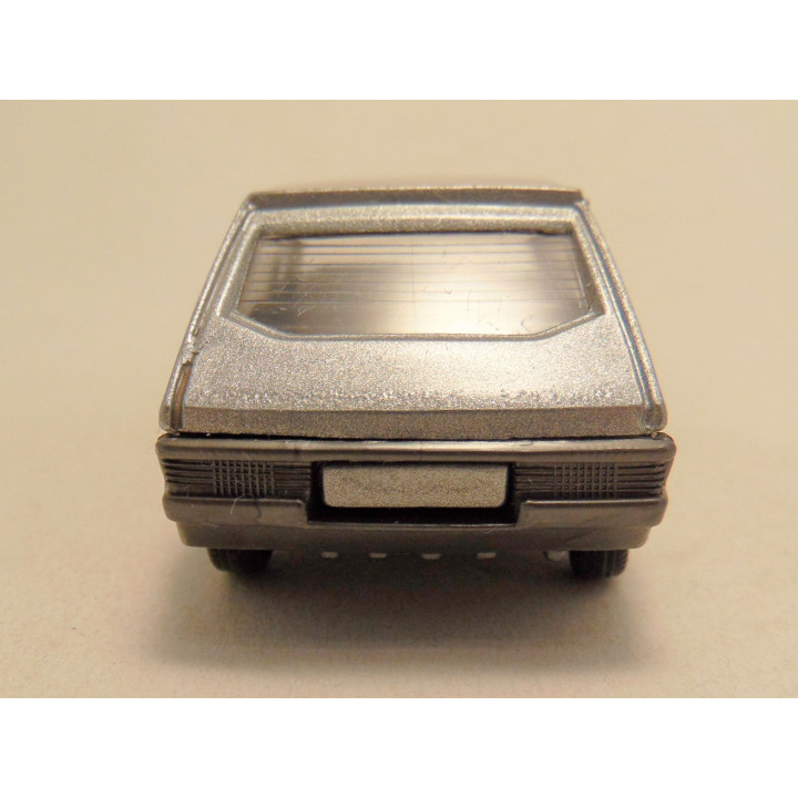 Fiat Ritmo 65 1:43 Mebetoys Mattel zilverkleurig