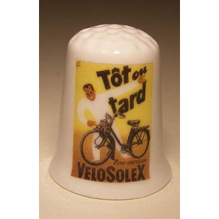 VeloSolex Brommer Solex reclame Tot ou tar vingerhoedje VeloSolex Brommer Solex reclame Tot ou tar vingerhoedje