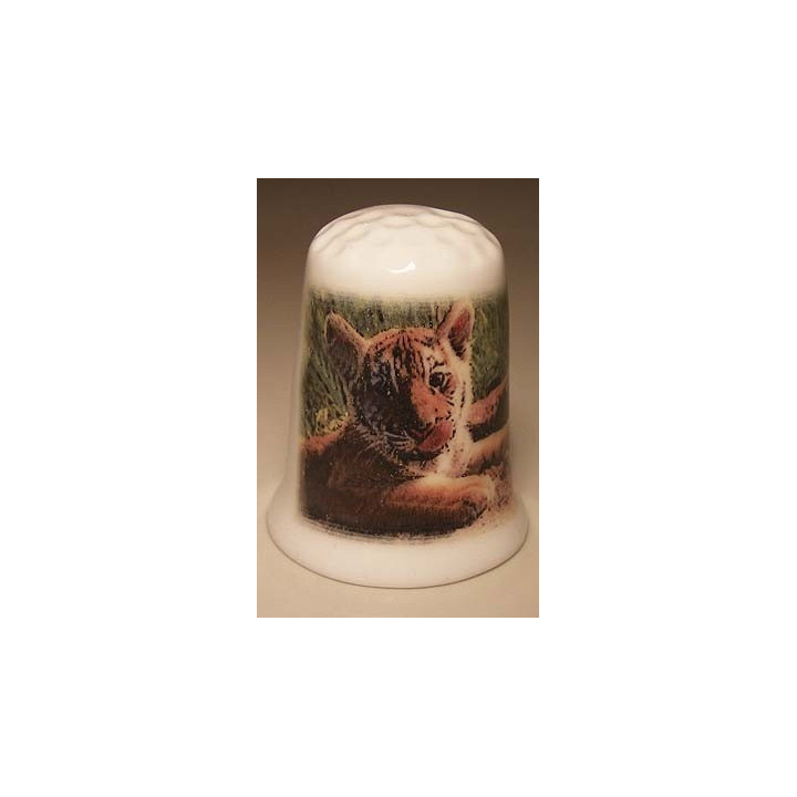 Tijger welp vingerhoedje