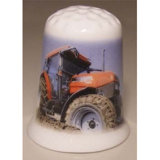 Tractor uit de landbouw vingerhoedje