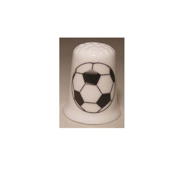 Voetbal tekening vingerhoedje