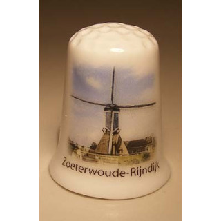 Molen De Grote Molen in Zoeterwoude Rijndijk vingerhoedje