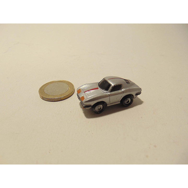 Chevrolet Corvette Stingray Miny's Kunststof Miniatuur Auto 3x1x1cm