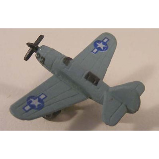Curtiss SB2C 4 Helldiver van kunststof Minys 3x1x1cm