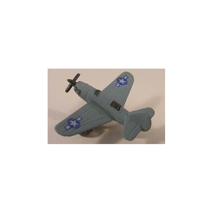 Curtiss SB2C 4 Helldiver van kunststof Minys 3x1x1cm