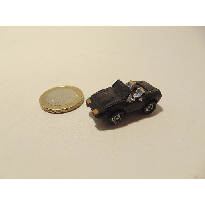 Dodge Daytona Miny's Kunststof Miniatuur Auto 3x1x1cm