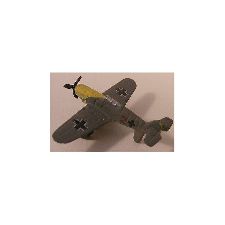 Messerschmitt ME109 E van kunststof Minys 3x1x1cm