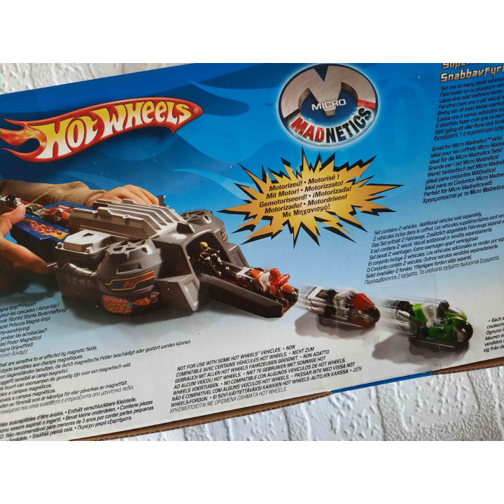 Micro Magnetics gemotoriseerd Superlanceerder Hot wheels J5817