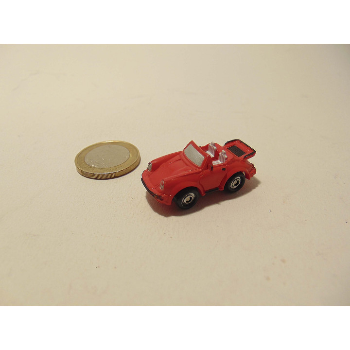 Porsche 911 Turbo Miny's Plastic Miniature Car 3x1x1cm