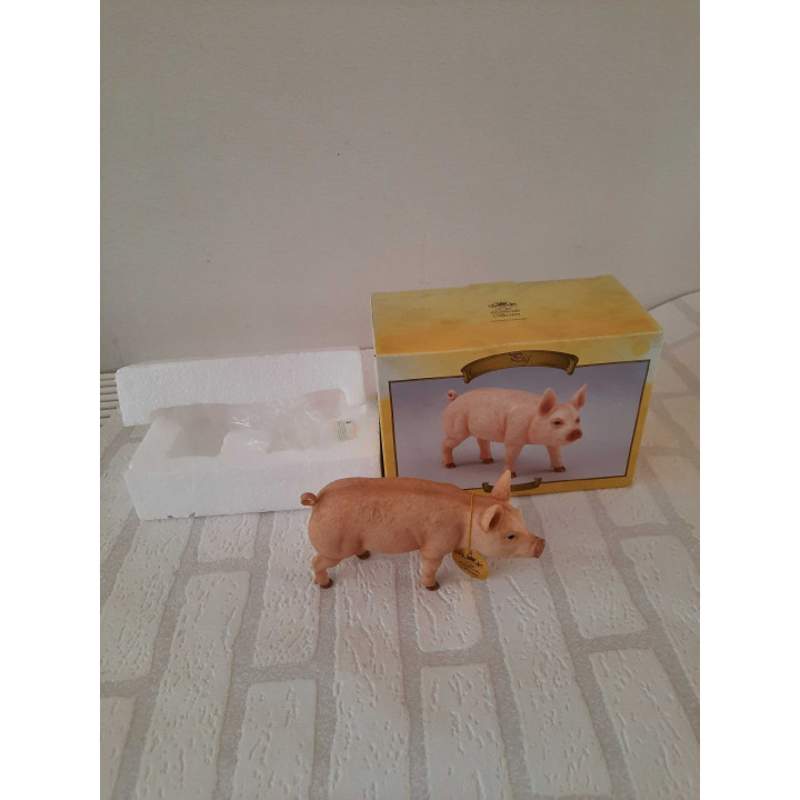 Pig Resin Figurine Leonardo Collection LP11934 W16 x H10 cm