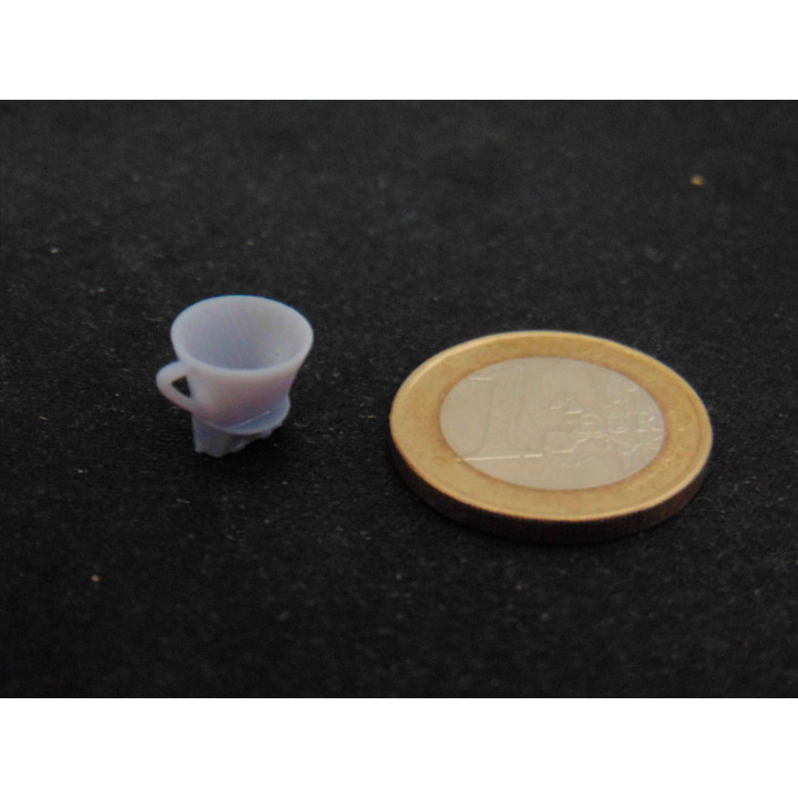 Koffiefilterhouder 1:12 poppenhuis miniatuur