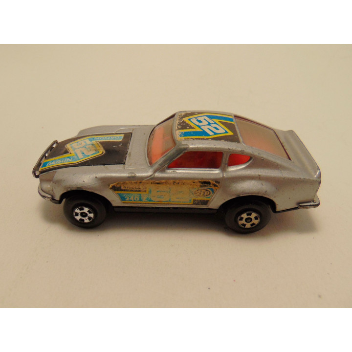 Datsun 240 Z Matchbox K52 Speedkings zilverkleurig