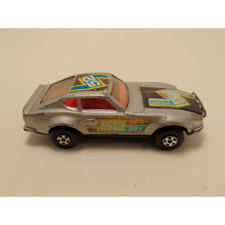 Datsun 240 Z Matchbox K52 Speedkings zilverkleurig