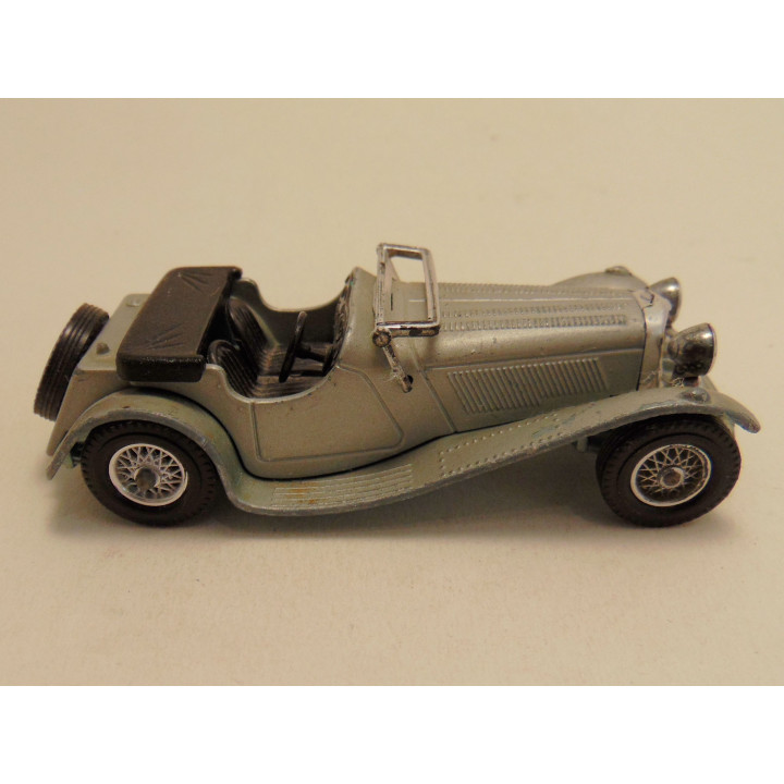 Jaguar SS 100 1936 Matchbox Model Of Yesteryear Y1 grijs