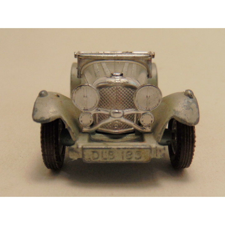 Jaguar SS 100 1936 Matchbox Model Of Yesteryear Y1 grijs