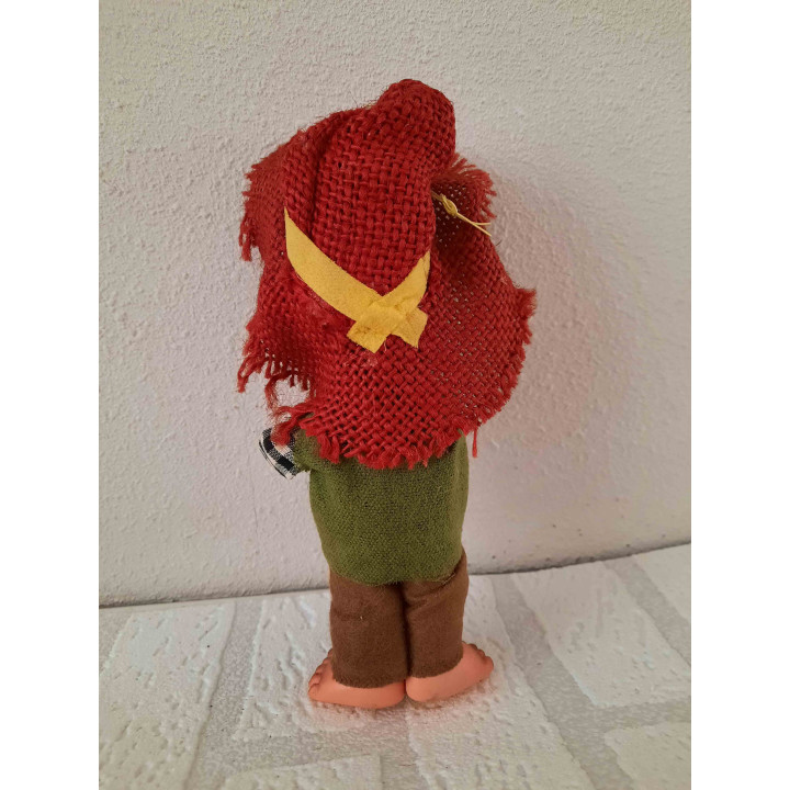 Hillbilly hobo zwerver groene jas en bruine broek